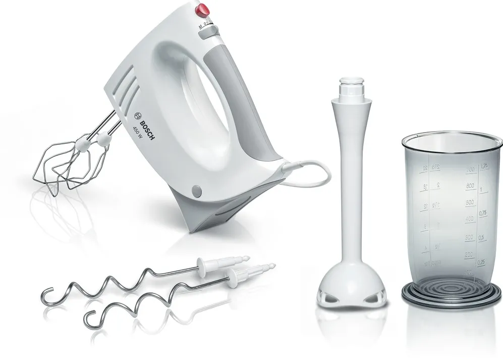 Mixer de mana BOSCH MFQ 3540 450 W gri alb