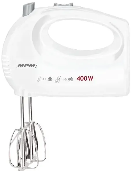 MPM MMR-25 hand mixer white