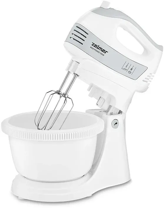 Mixer de mana cu bol ZELMER ZHM2459S 700 W alb
