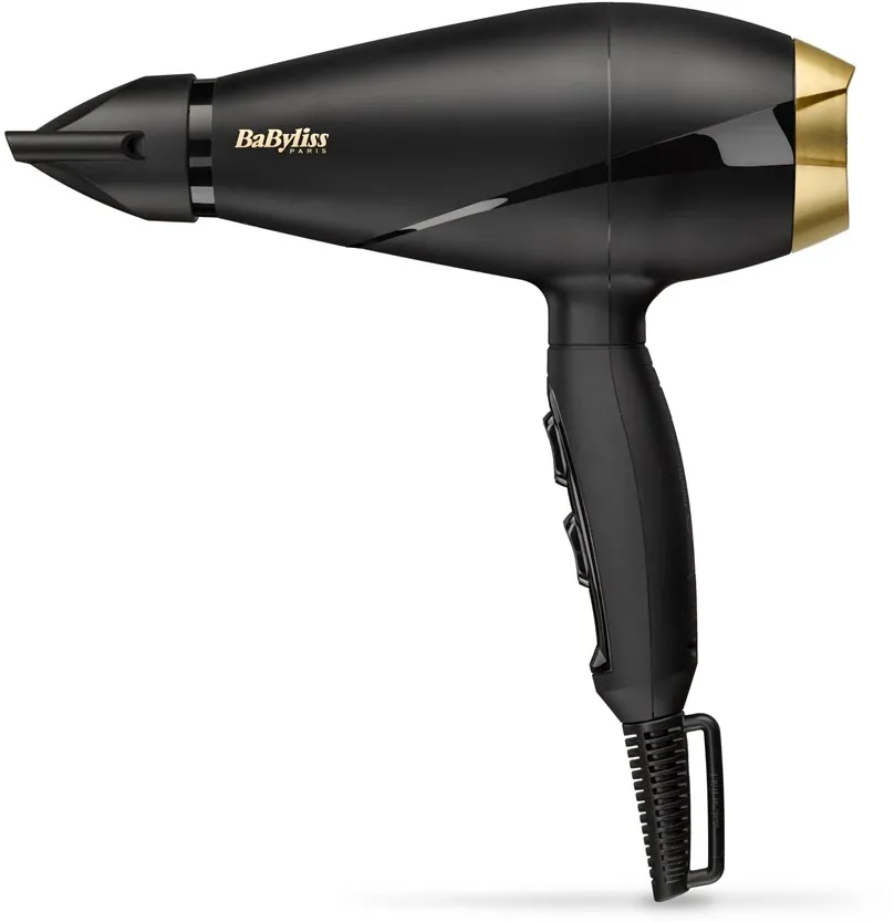 BaByliss 6704E hair dryer 2000 W Black, Gold