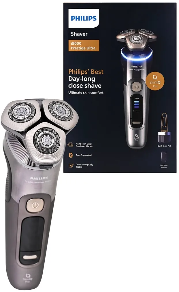 Aparat de ras electric Philips i9000 Prestige Ultra XP9402/31 umed si uscat