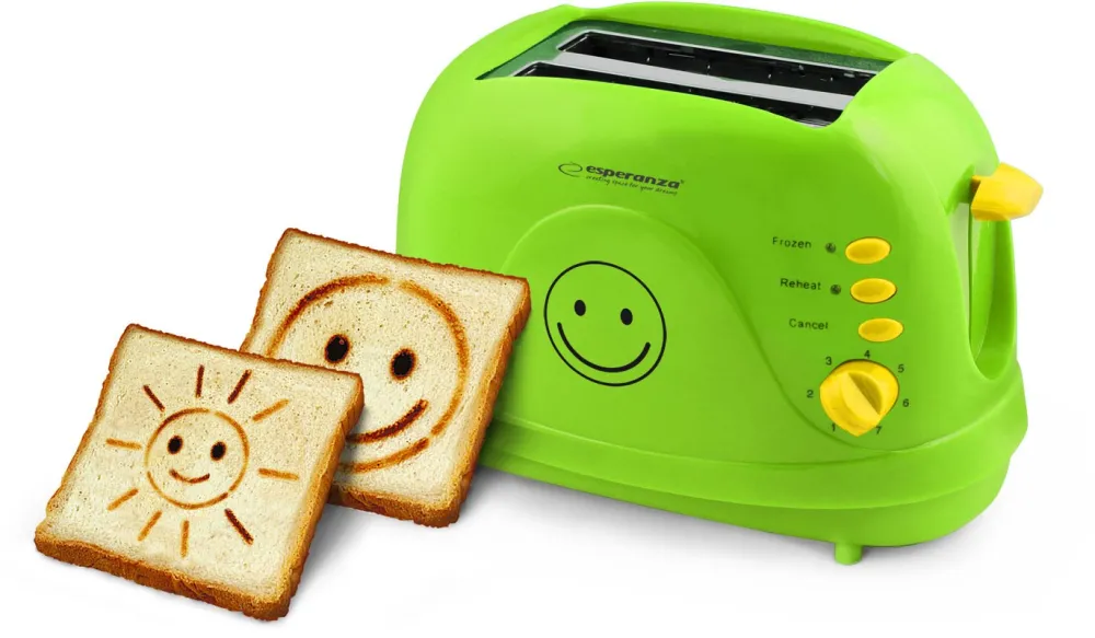 Esperanza EKT003 Toaster 750 W Green