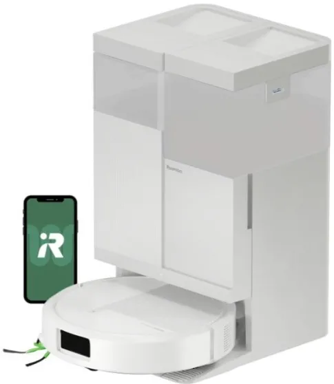 iRobot Roomba Plus 515 Combo cleaning robot, white + AutoWash docking station