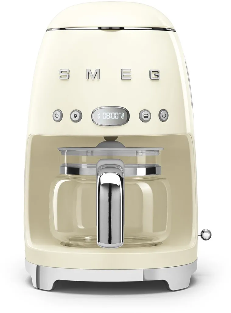 Smeg 50's Style Drip Filter Coffee Machine DCF02CREU Cream 1,4 l