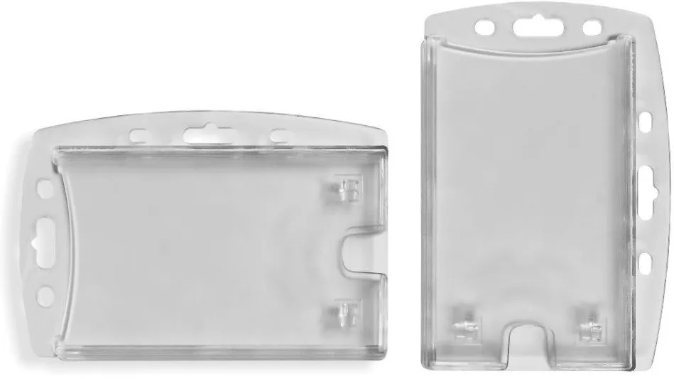 Suport PS, pentru ID carduri, 90x55mm, V+H, cu sistem anti-alunecare, 5 buc/set, KEJEA - transp.