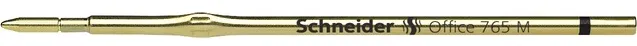 Rezerva metalica SCHNEIDER Office 765, pentru pix K15, Office - negru