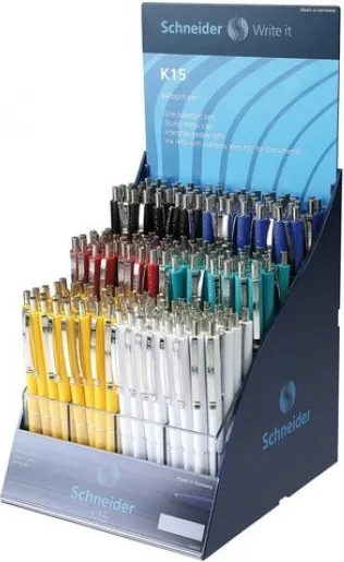 SIS Display SCHNEIDER K15, 216 pixuri culori asortate - scriere albastra