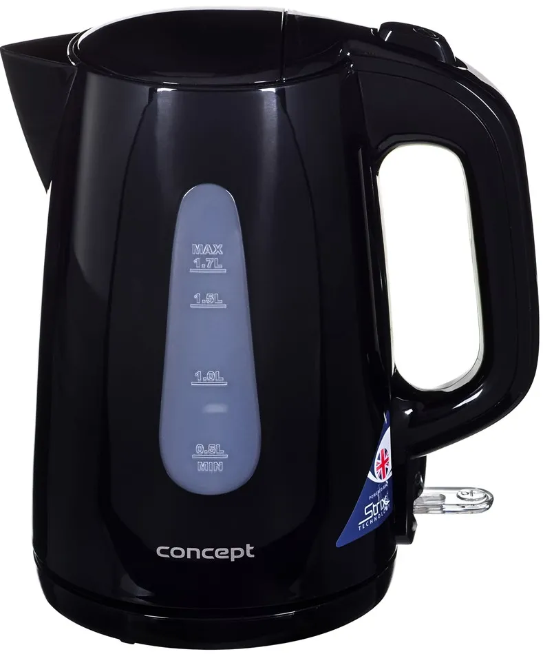 Concept RK2381 electric kettle 1.7 L 2200 W Black