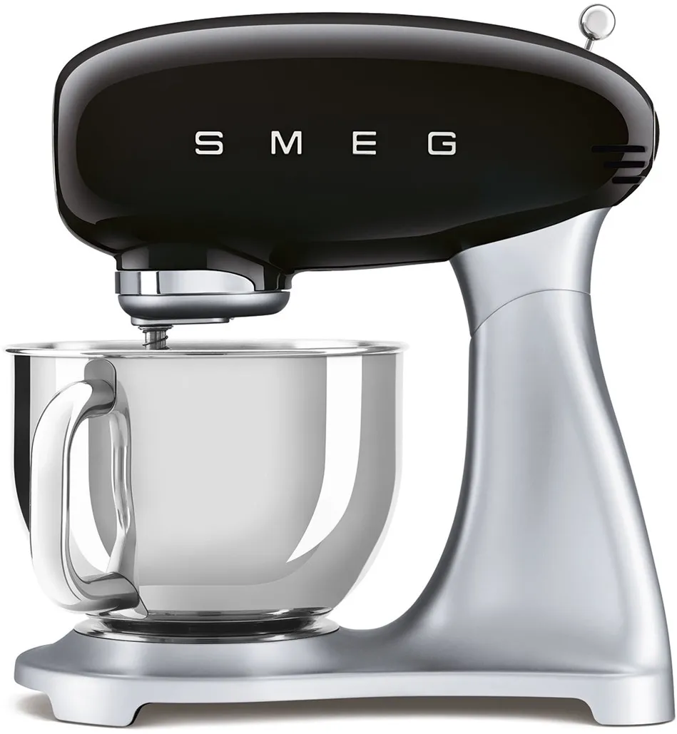 Smeg Stand Mixer Black 50's Style Aesthetic