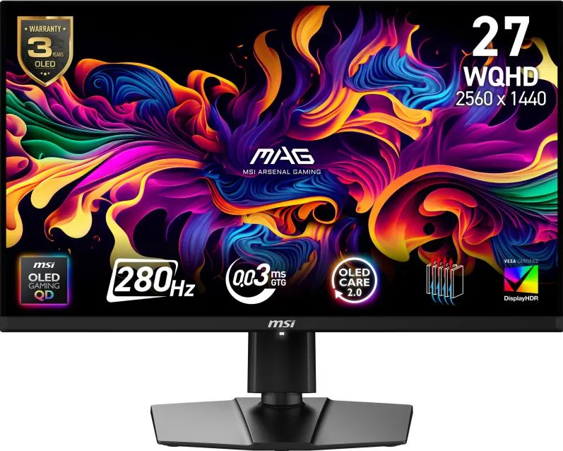 MSI MAG 271QP QD-OLED X28 computer
