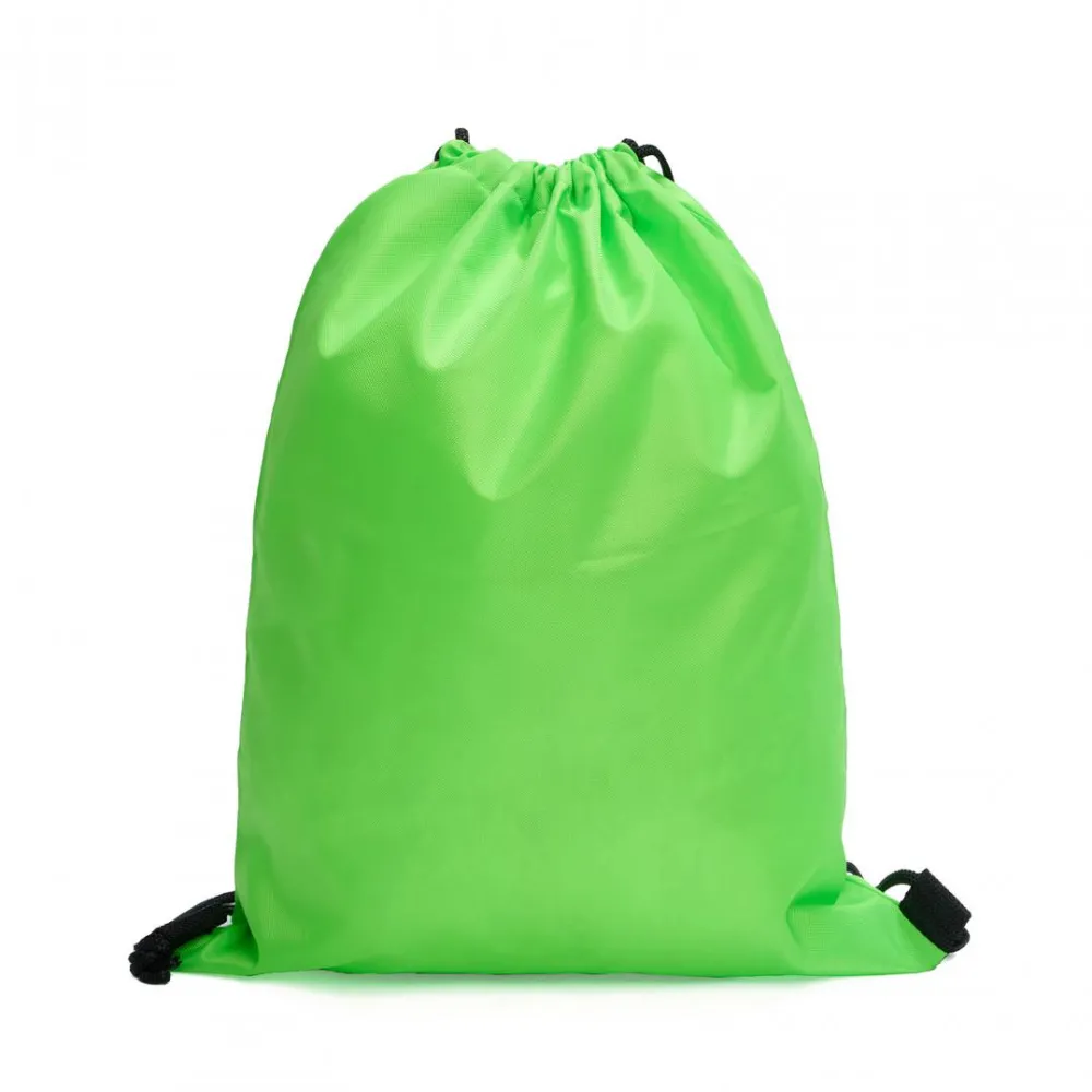 Rucsac uni cu snur 420D verde
