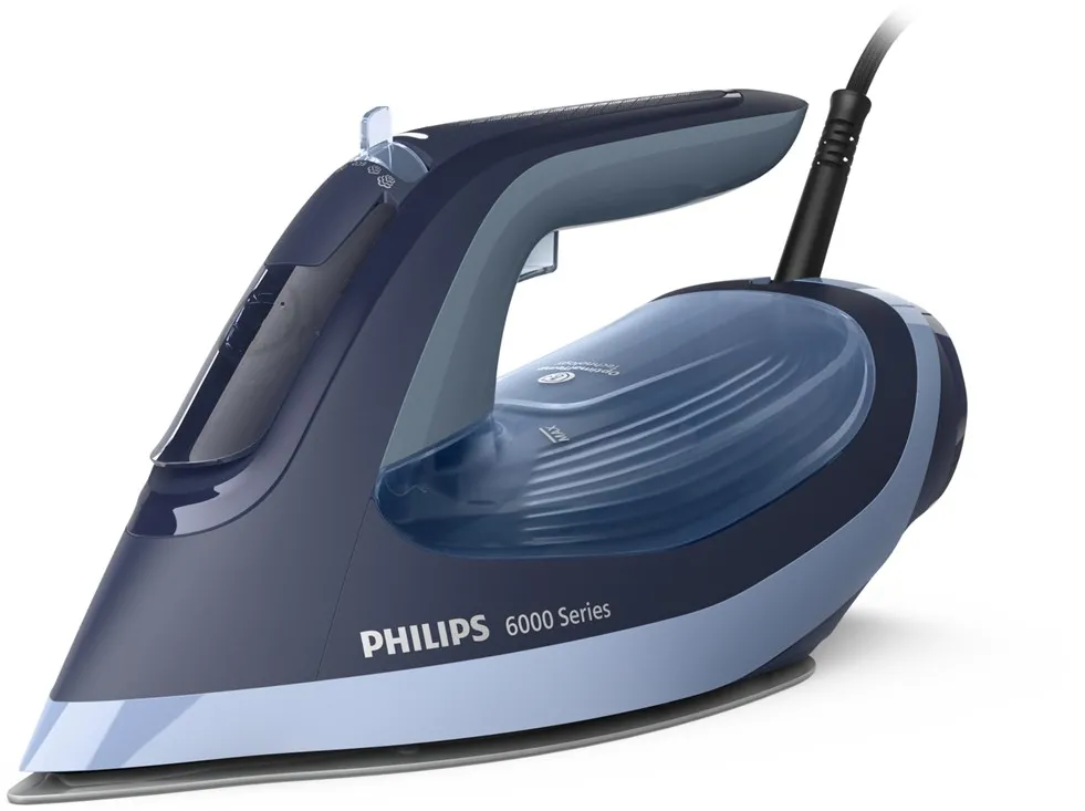 Philips 6000 series DST6120/20 iron Steam iron SteamGlide Plus soleplate 2600 W Blue