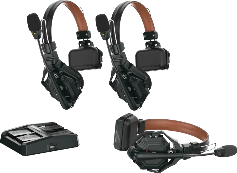 Hollyland Solidcom C1 Pro  Wireless Intercom System with 3 ENC headsets