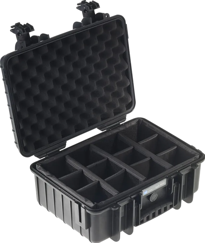 BW Outdoor Cases Type 4000 / Black (divider system)
