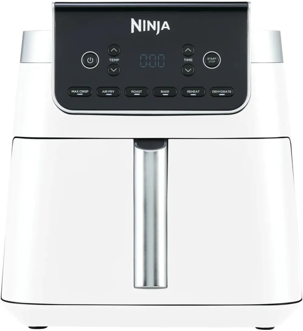 Friteuza cu aer cald Ninja Max Pro AF180EUWH, capacitate mancare 1.2 kg, 2000 W, interval temperatura 40 - 240 °C, oprire automata, temperatura ajustabila, 6 programe, alb