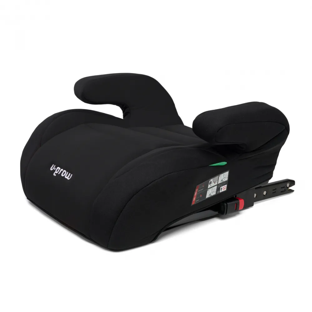 Inaltator auto, R129, isofix, negru, U-Grow