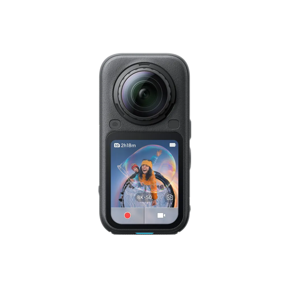 Insta360 - camera video sport 8K 360 - X6 - Standard Bundle Midnight Black