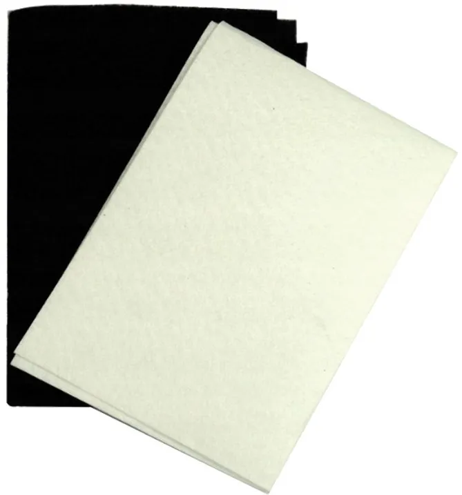 Set filtru de carbon si fleece filtrant MPM-MWWF-PX pentru hota sub mobilier 57x47 cm