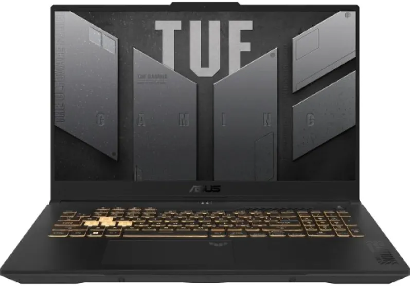 Laptop TUF Gaming F17 FX707VJB-HX082 Intel Core 5 210H 17.3inch FHD 16GB 512GB RTX3050 Mecha Gray, NO OS
