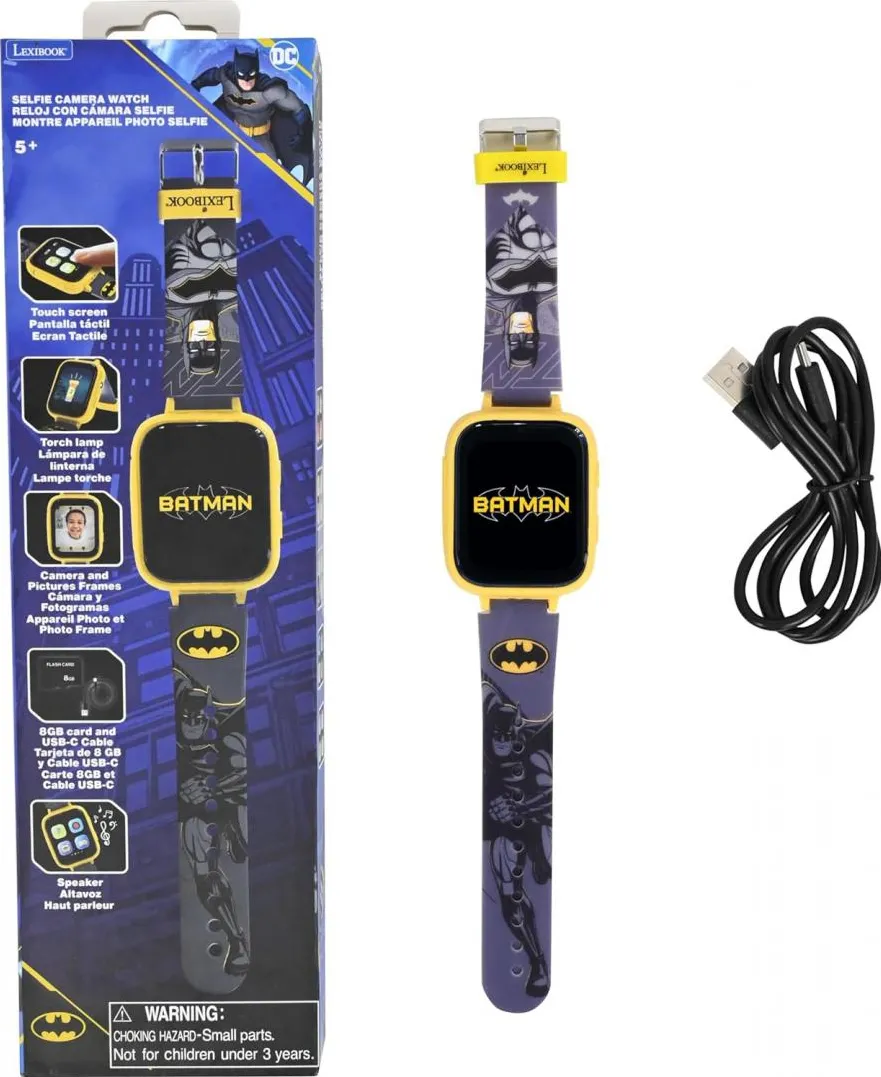 Ceas cu aparat Foto&camera video, batman