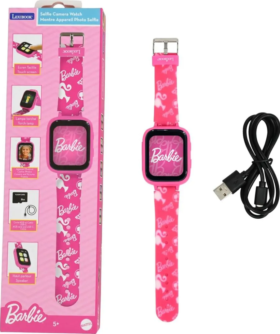 Ceas cu aparat Foto&camera video, barbie