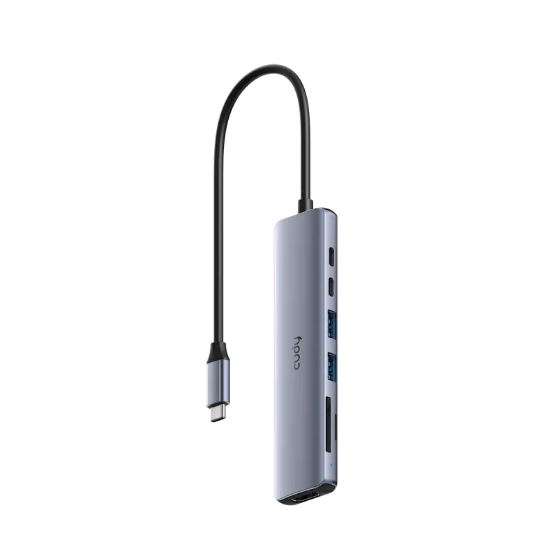 CUDY 7-IN-1 USB C Hub with 4K HDMI