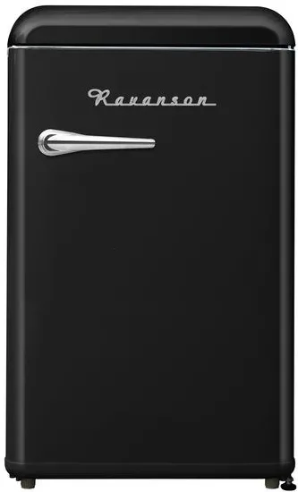 Fridge & Freezer Retro Ravanson LKK-120ERB