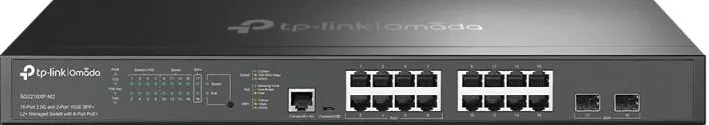 Omada 16-Port 2.5GBASE-T si 2-Port 10GE
