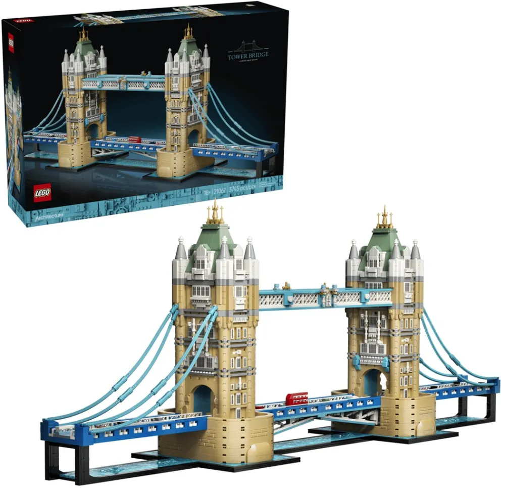 Set de constructie pentru adulti LEGO Architecture Podul Turnului 21067, 3745 piese