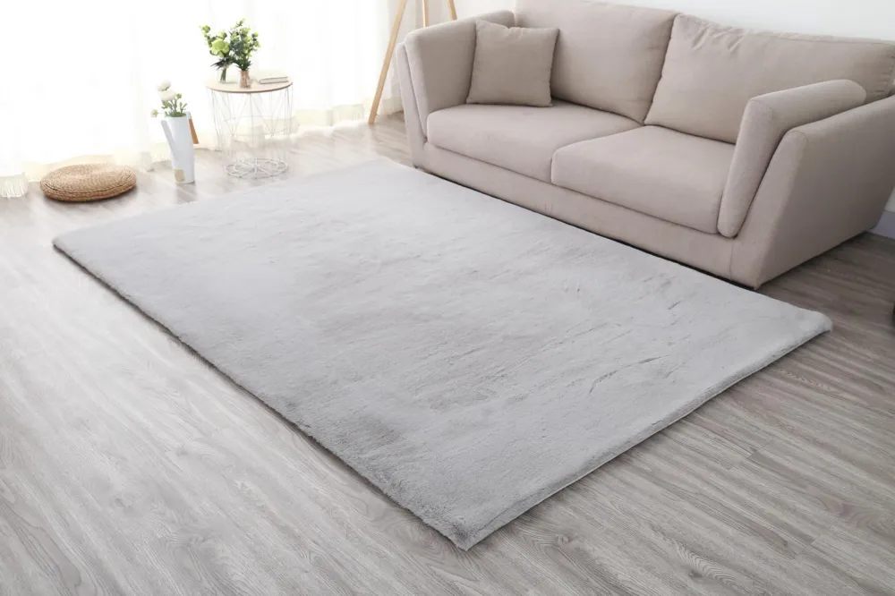 Covor shaggy soft blanita 70X140 cm gri