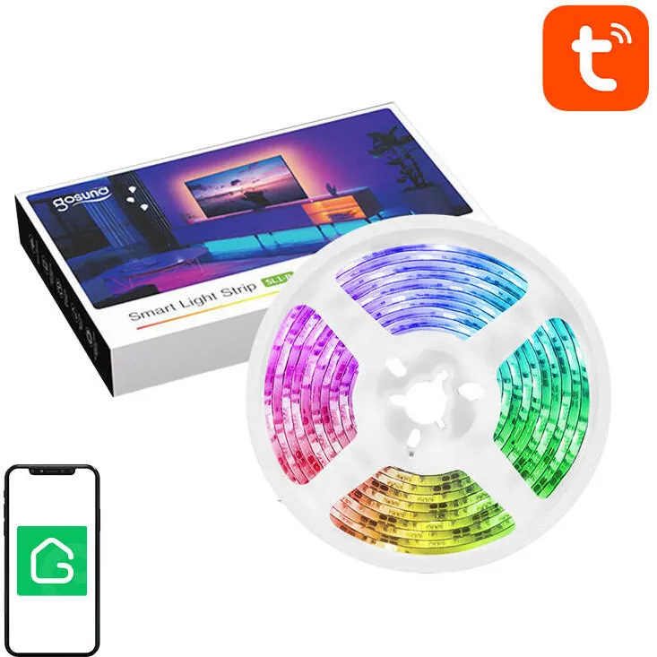 Gosund SL1 WiFi RGB LED bandă inteligentă (2.8m) Tuya
