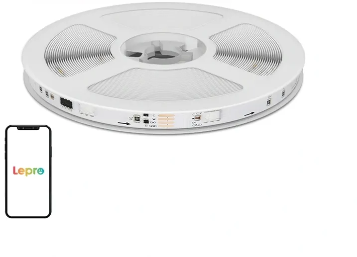 Bandă LED RGBIC Lepro S1 de 5 m cu Wi-Fi și Bluetooth