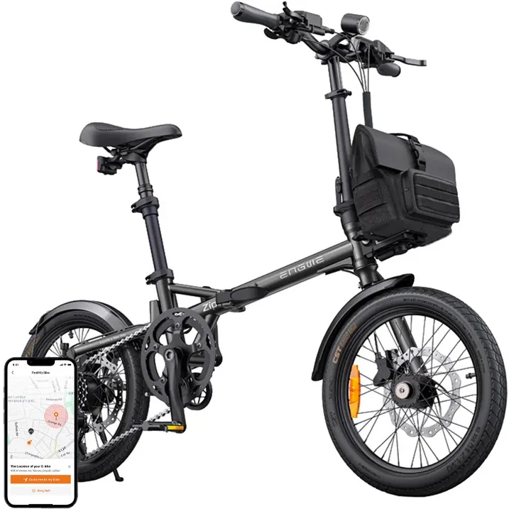 Bicicletă electrică ENGWE ZIP 250 W, 16" (gri)