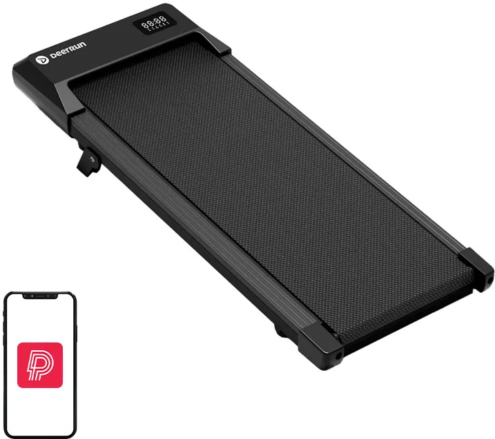 Banda de alergare electrică DeerRun Q2 Urban Plus (negru)