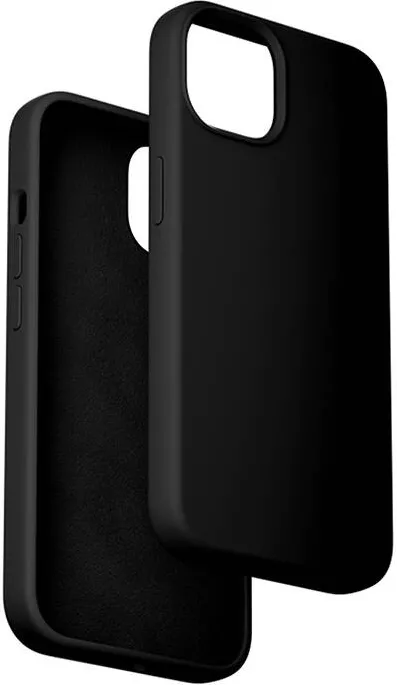 Vention KUFB0-20 Carcasă din silicon pentru iPhone 15 Plus (negru)