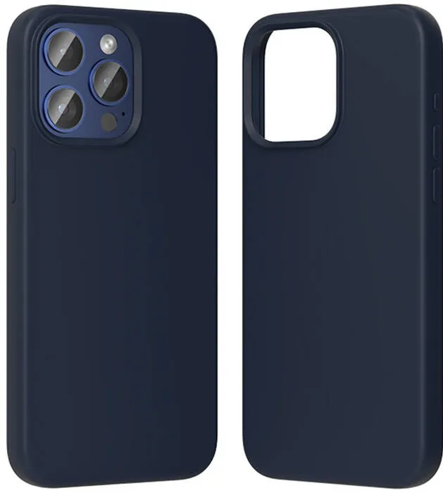 Vention KUFL0-30 Husă din silicon pentru iPhone 15 Pro (albastru)