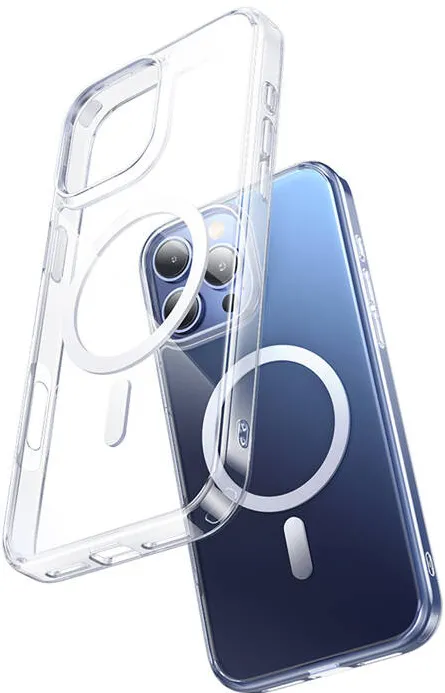McDodo PC-4923 Husă magnetică pentru iPhone 16 Pro Max (transparentă)