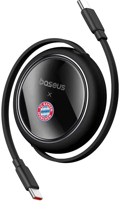 Baseus USB-C la USB-C 100W cablu de încărcare (negru) Bayern Edition