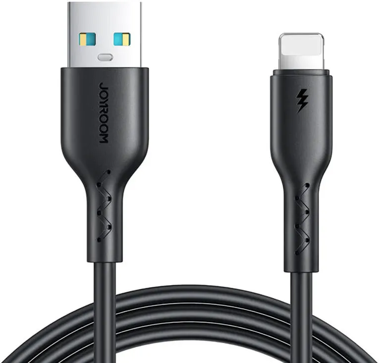 Cablu Flash Charge USB to Lightning Joyroom SA26-AL3/ 3A / 1m (negru)