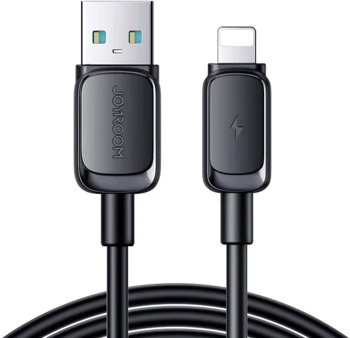 Cablu S-AL012A14 2.4A USB la Lightning / 2,4A/ 1,2m (negru)