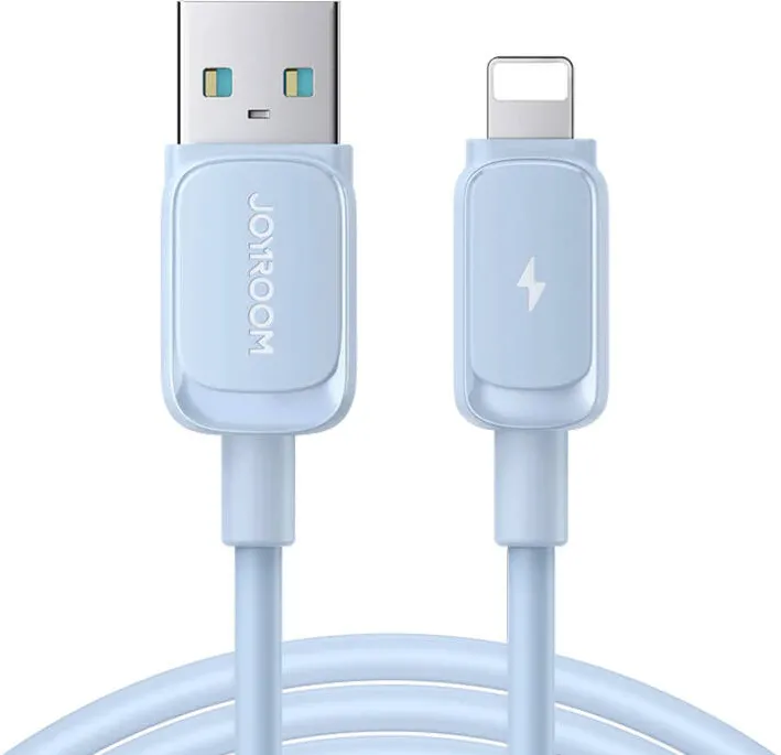 Cablu S-AL012A14 2,4A USB la Lightning / 2,4A/ 1,2 m (albastru)