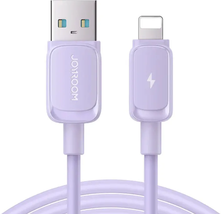 Cablu S-AL012A14 2,4A USB la Lightning / 2,4A/ 1,2 m (violet)