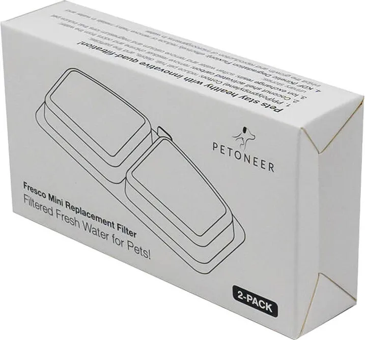 Filtre de înlocuire pentru fântână Petoneer Smart Pet mini (2 bucăți)