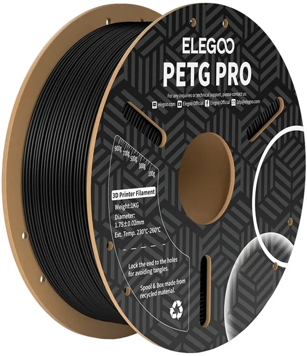 ELEGOO PETG Pro Filament (negru)