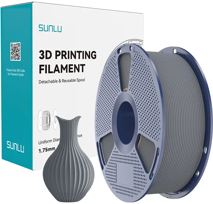 Sunlu Filament PLA Classic Grey 1.75mm 1KG