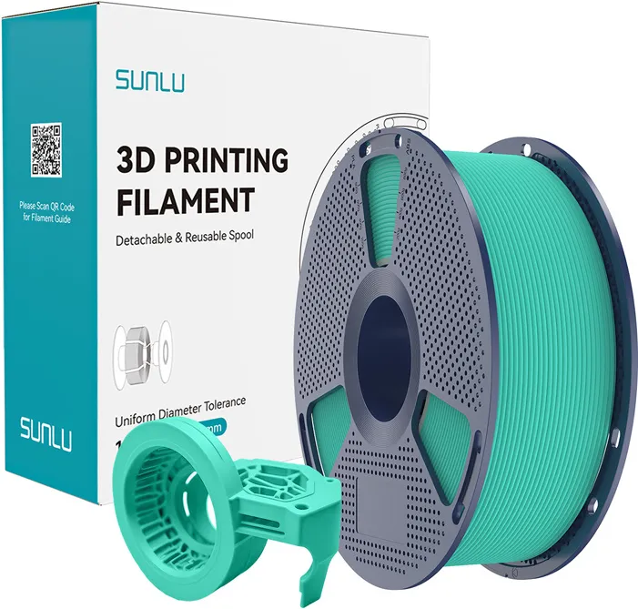 Filament mat de mare viteză Sunlu PETG (mentă)