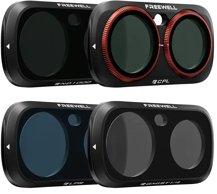 Set de filtre Freewell Insta360 Luna Ultra pentru uz zilnic (4 piese)