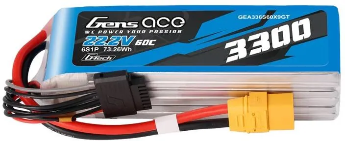 Acumulator Lipo Gens Ace G-Tech 3300mAh 22.2V 60C 6S1P XT90