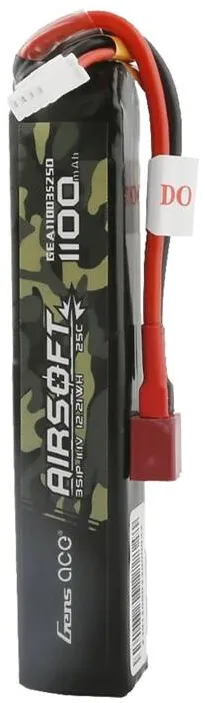 Lipo Gens ace 25C 1100mAh 3S1P 11.1V Airsoft Gun baterie cu T-plug
