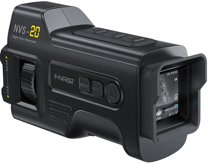 FNIRSI NVS-20 dispozitiv digital de vedere pe timp de noapte cu înregistrare 4K HD
